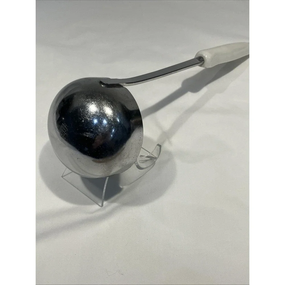 Ekco USA Stainless Ladle Melamine Purple Flower Power Starburst Hearts 11